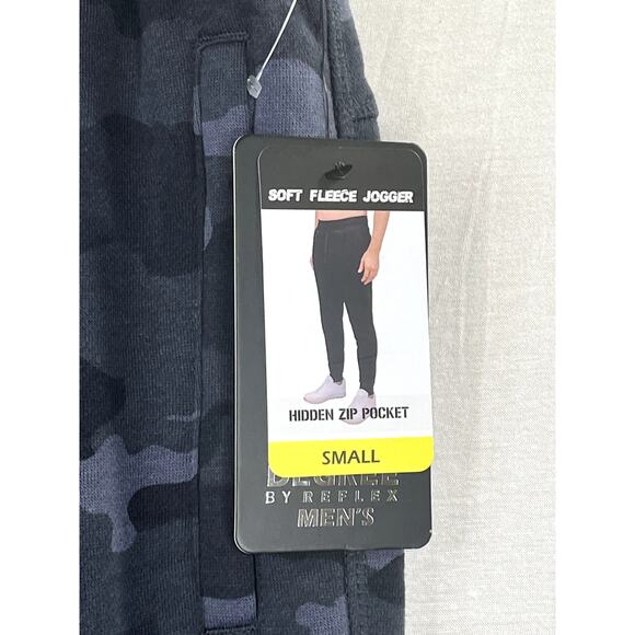 NWT 90 Degree by Reflex Men's Jogger in camo navy, size S - Picture 2 of 9
